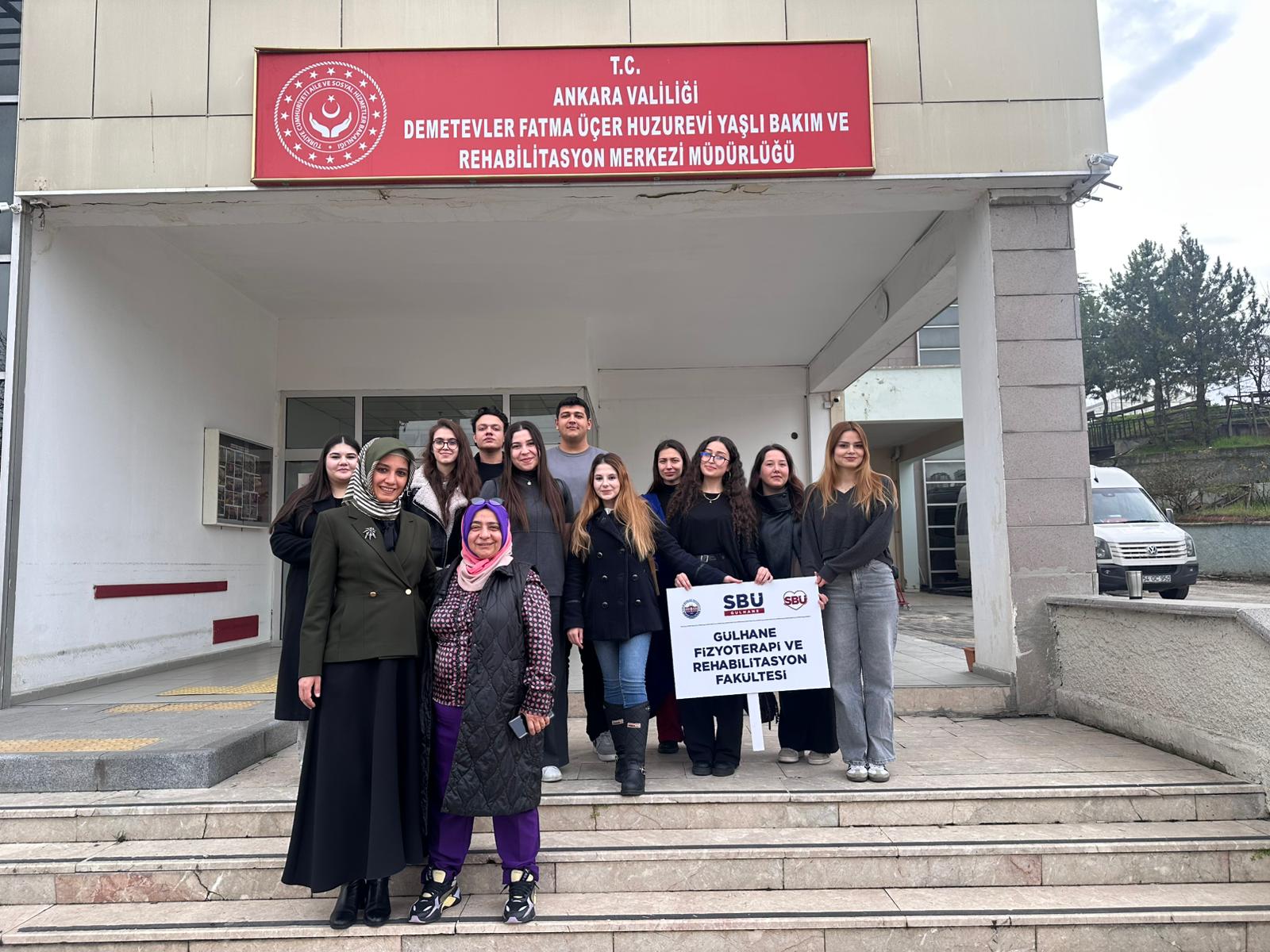 Demetevler Fatma Üçer Huzurevi Yaşlı Bakım ve Rehabilitasyon Merkezi Ziyareti